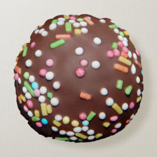 Chocoladebehandeling Rond Kussen