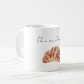 Chocoladebroodje Gebak Koffiemok (Voorkant links)