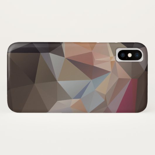 Chocoladebruin en pasteelpiramide-kunst Case-Mate iPhone case (Achterkant (horizontaal))