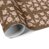 Chocoladebruin Papier Gift-wrap (Rol Hoek)