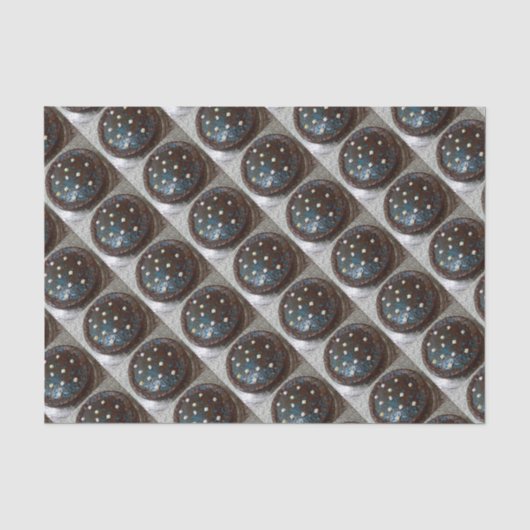 Chocoladecake Tissuepapier (Voorkant)