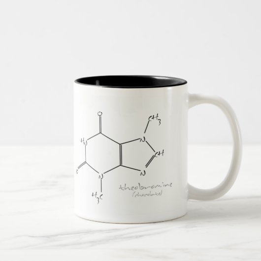 Chocoladechemie Tweekleurige Koffiemok (Rechts)