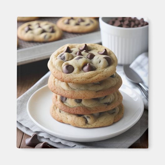 Chocoladechips-koekjes Magneet (Voorkant)