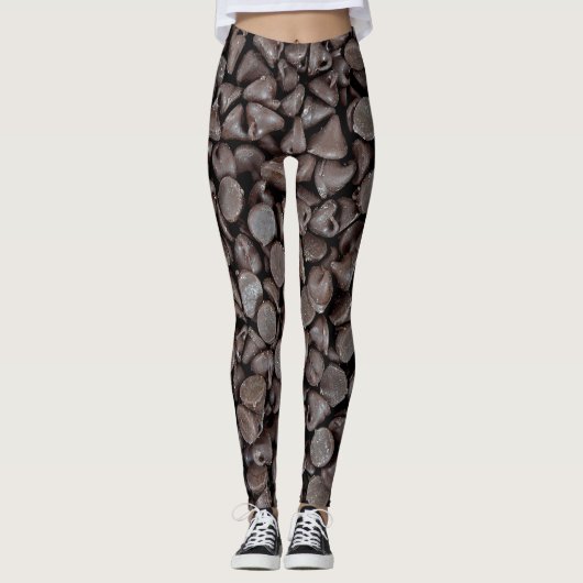 chocoladechips leggings (Voorkant)