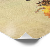 Chocoladecockerspanielpuppy Perfect Poster (Hoek)