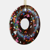 Chocoladedonut Keramisch Ornament (Rechts)