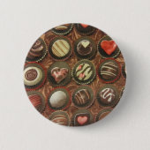 Chocoladedoos Ronde Button 5,7 Cm (Voorkant)