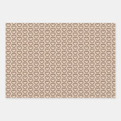 Chocoladedruppels, liefje Snoep voor weduwschap Inpakpapier Vel (Voorkant 2)