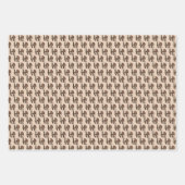 Chocoladedruppels, liefje Snoep voor weduwschap Inpakpapier Vel (Voorkant)