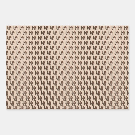 Chocoladedruppels, liefje Snoep voor weduwschap Inpakpapier Vel (Voorkant)