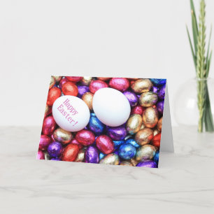 chocoladeeieren - easter - groet feestdagen kaart
