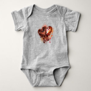 Chocoladeharten Romper