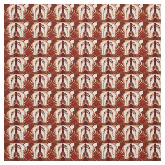 Chocoladehemel Stof (Swatch)