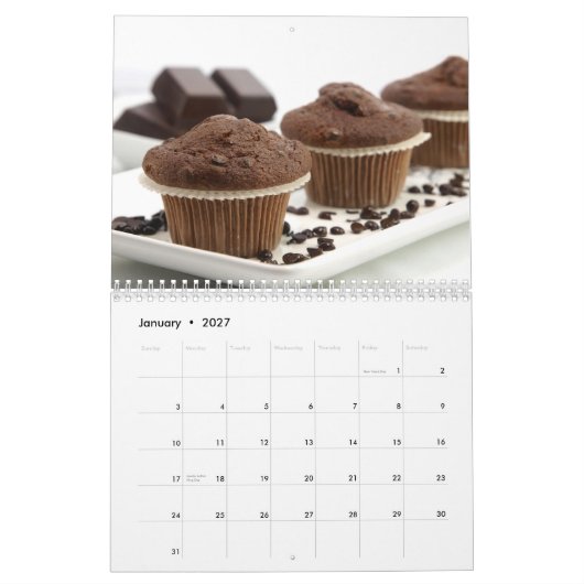 Chocoladekalender 2012 kalender (Jan 2027)