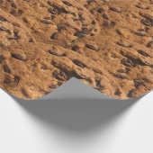 chocoladekoekje cadeaupapier (Hoek)