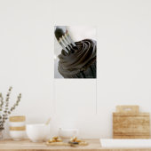 Chocoladekoekje Poster (Keuken)