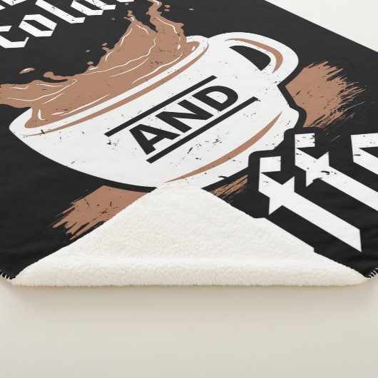 Chocoladekoffie |Chocolade Lover Sherpa Deken (3/4)