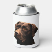 chocoladelab blikjeskoeler (Blikje Voorkant)