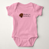 chocoladelab romper (Voorkant)
