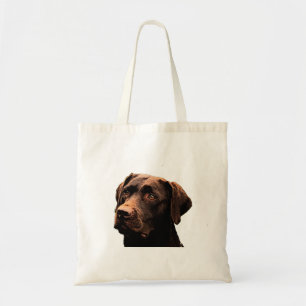 chocoladelab tote bag