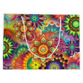 chocoladelabrador cartoon groot cadeauzakje (Achterkant)