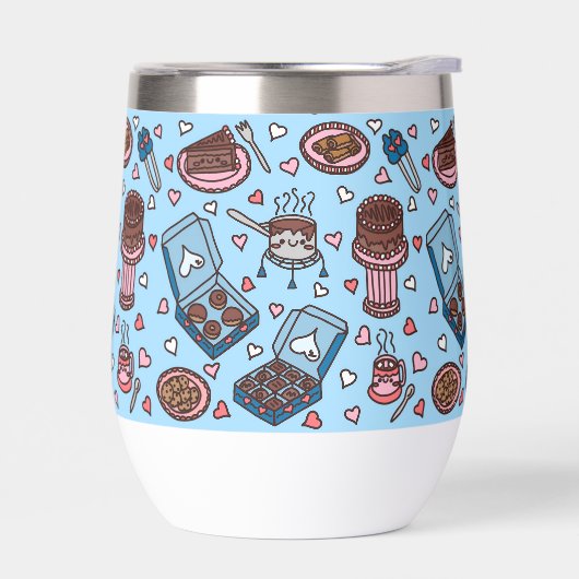 Chocoladeliefhebber schattig (Links)