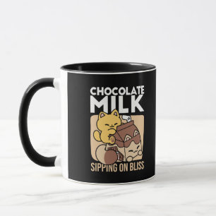 Chocolademelk nippen aan gelukzaligheid – Kawaii k Mok