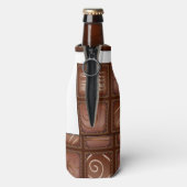 Chocoladepatroon Flesjeskoeler (Fles Achterkant)