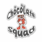 Chocoladeplein Sticker (Voorkant)