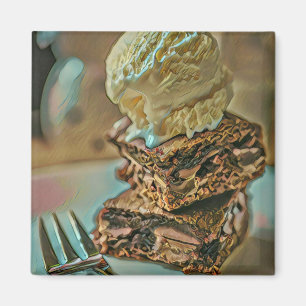 Chocoladeroomcrèmecake Magneet