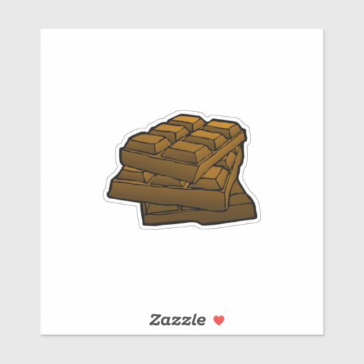 Chocoladesticker Sticker (Vel)