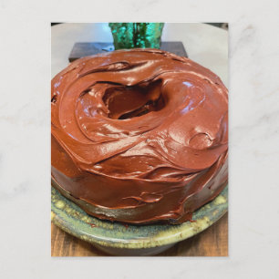 Chocoladetaart! Briefkaart