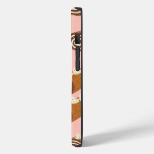 chocoladetaart Case-Mate iPhone case (Achterkant / Links)