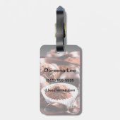 Chocoladetruffels Bagagelabel (Achterkant verticaal)