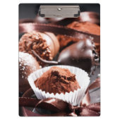 Chocoladetruffels Klembord (Voorkant)