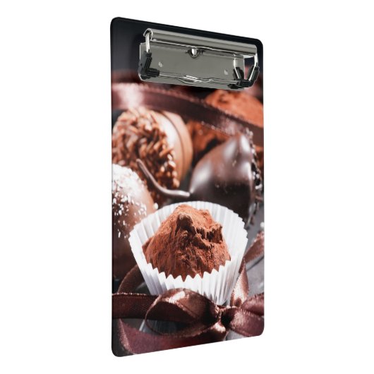 Chocoladetruffels Mini Klembord (Schuin)