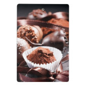 Chocoladetruffels Mini Klembord (Achterkant)