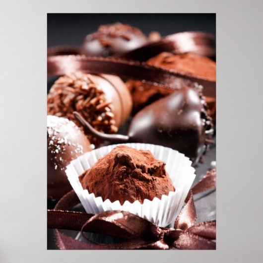 Chocoladetruffels Poster (Voorkant)