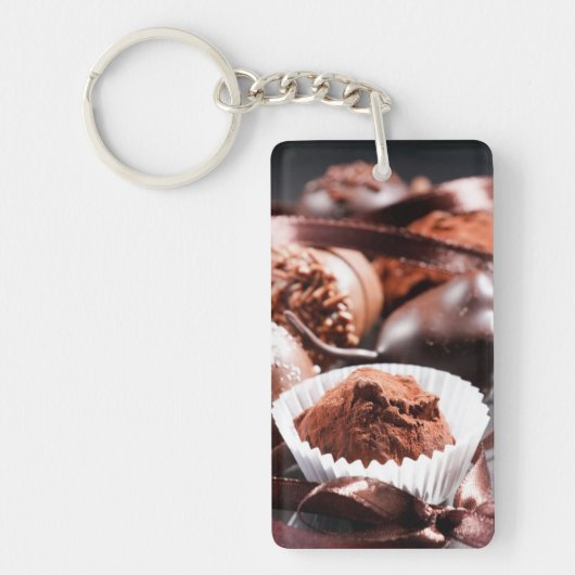 Chocoladetruffels Sleutelhanger (Voorkant)