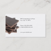 ChocoladeVisitekaartje Visitekaartje (Achterkant)