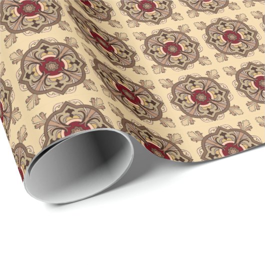 Chocoladewijn Cadeaupapier (Rol Hoek)