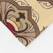 Chocoladewijn Fleece Deken (Hoek)