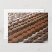 chocoladewinkelafbeelding briefkaart (Voorkant / Achterkant)