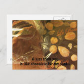 Chocoladezinnen Briefkaart (Voorkant / Achterkant)