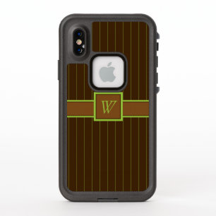 Chocolat à la chaux Pinstripes Coque à vie