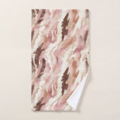 Chocolat à la crème rose Brown (Serviette à main)