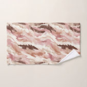 Chocolat à la crème rose Brown (Serviette à main)