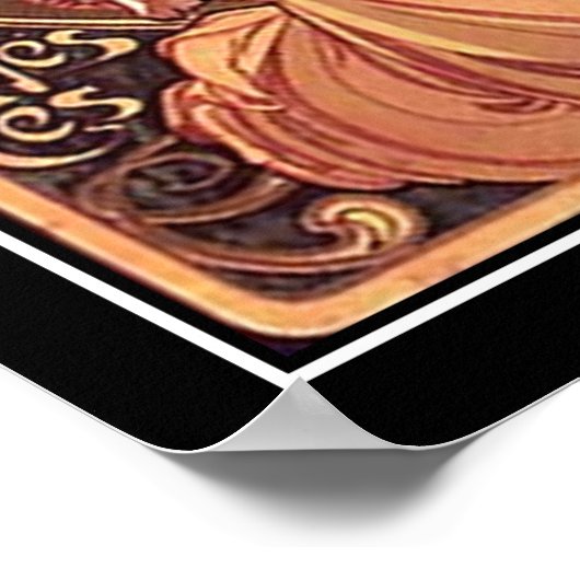 Chocolat Amatller alphans Posters vintage mucha (Coin)