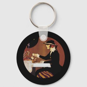 Chocolat Amatller Girl Drink cacao Sleutelhanger