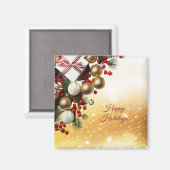 Chocolat Bonbons de Noël Magnet de Noël (Recto/Verso)